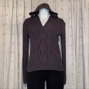 Ladies hooded sweater